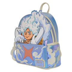 nycc limited edition one piece gear5 luffy glow cosplay mini backpack