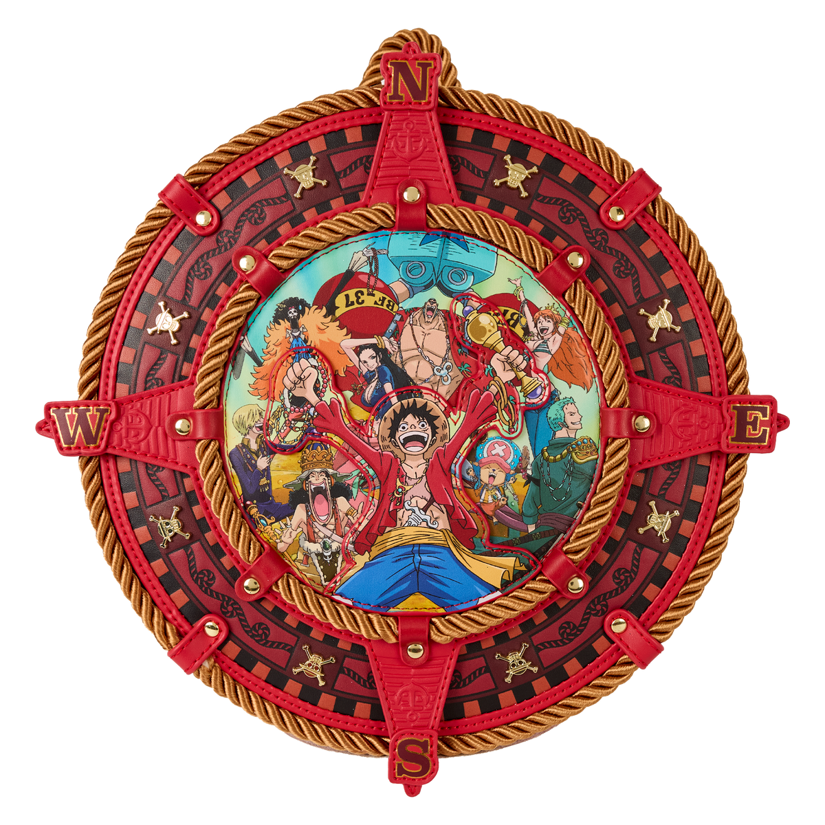 one piece compass figural mini backpack