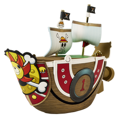 one piece thousand sunny ship figural crossbody bag