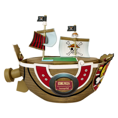 one piece thousand sunny ship figural crossbody bag