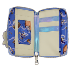 nycc limited edition one piece gear5 luffy glow cosplay zip around wallet