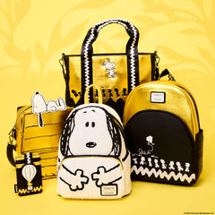 peanuts 75th anniversary snoopy & gang mini backpack