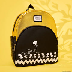 peanuts 75th anniversary snoopy & gang mini backpack