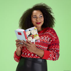 peanuts snoopy & gang stationery journal