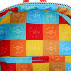 pokémon color block starters mini backpack