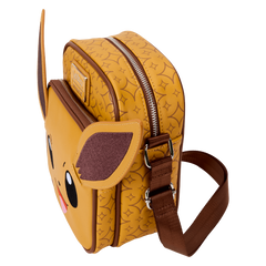 pokémon eevee cosplay passport crossbody bag