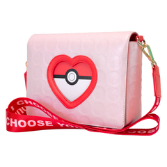 pokémon exclusive i choose you hearts crossbody bag