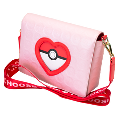 pokémon exclusive i choose you hearts crossbody bag