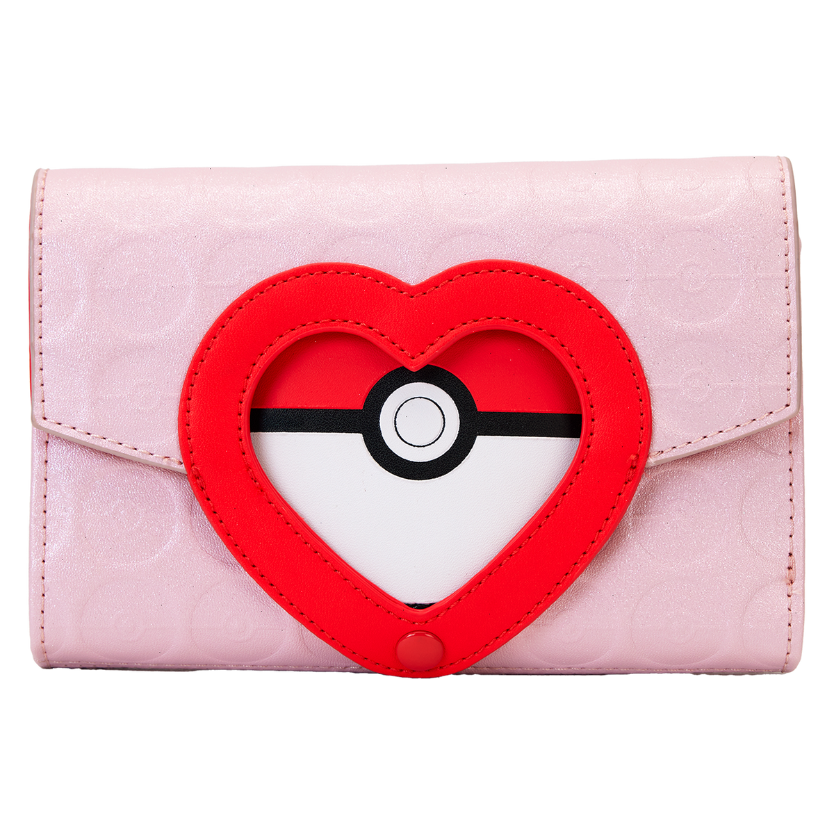 pokémon exclusive i choose you hearts flap zip around wallet