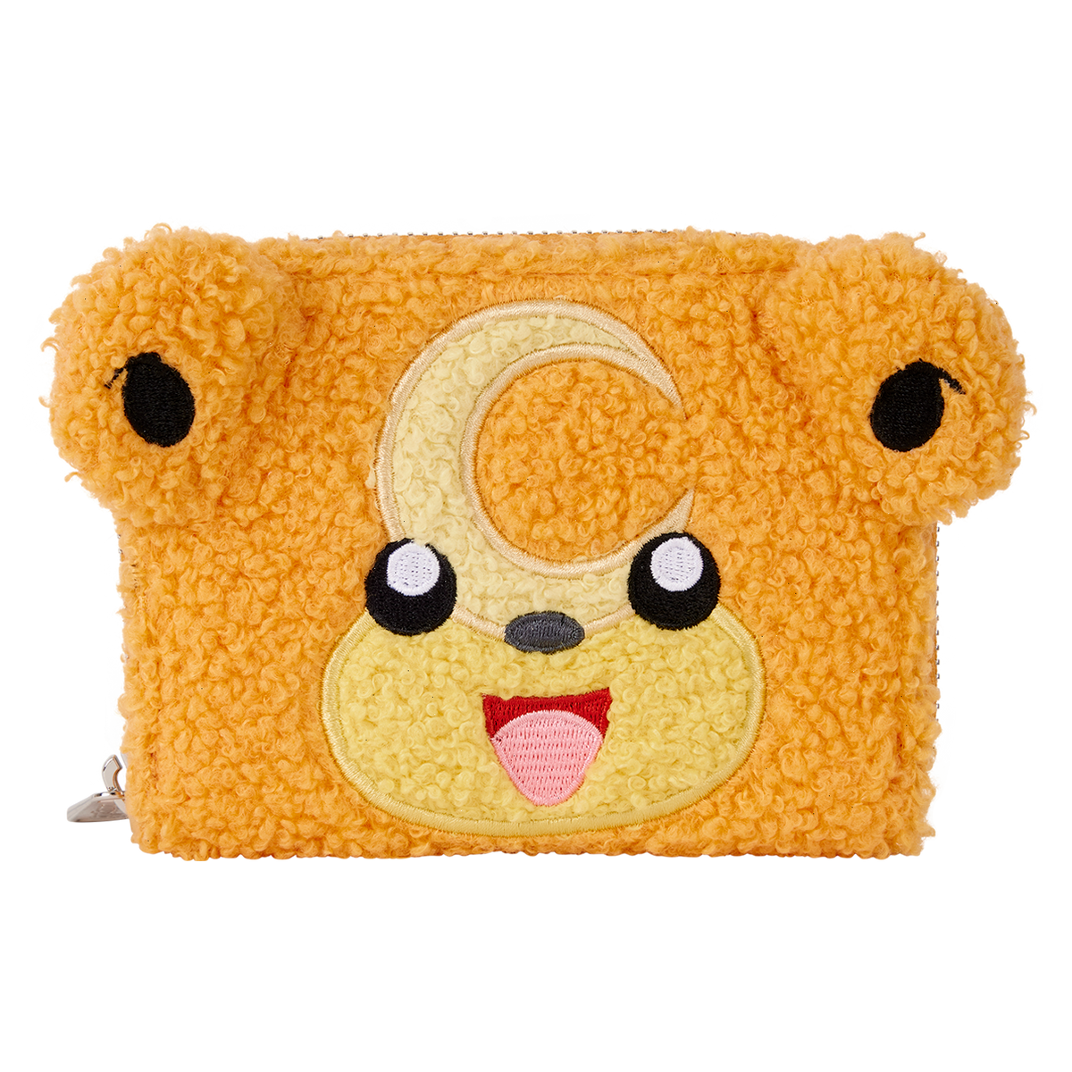pokémon teddiursa limited edition sherpa cosplay zip around wallet