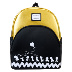 peanuts 75th anniversary snoopy & gang mini backpack