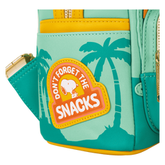 peanuts snoopy & woodstock road trip mini backpack
