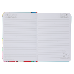 peanuts snoopy & gang stationery journal