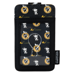 peanuts 75th anniversary woodstock hot air balloon card holder