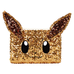 pokémon exclusive eevee sequin cosplay zip around wallet