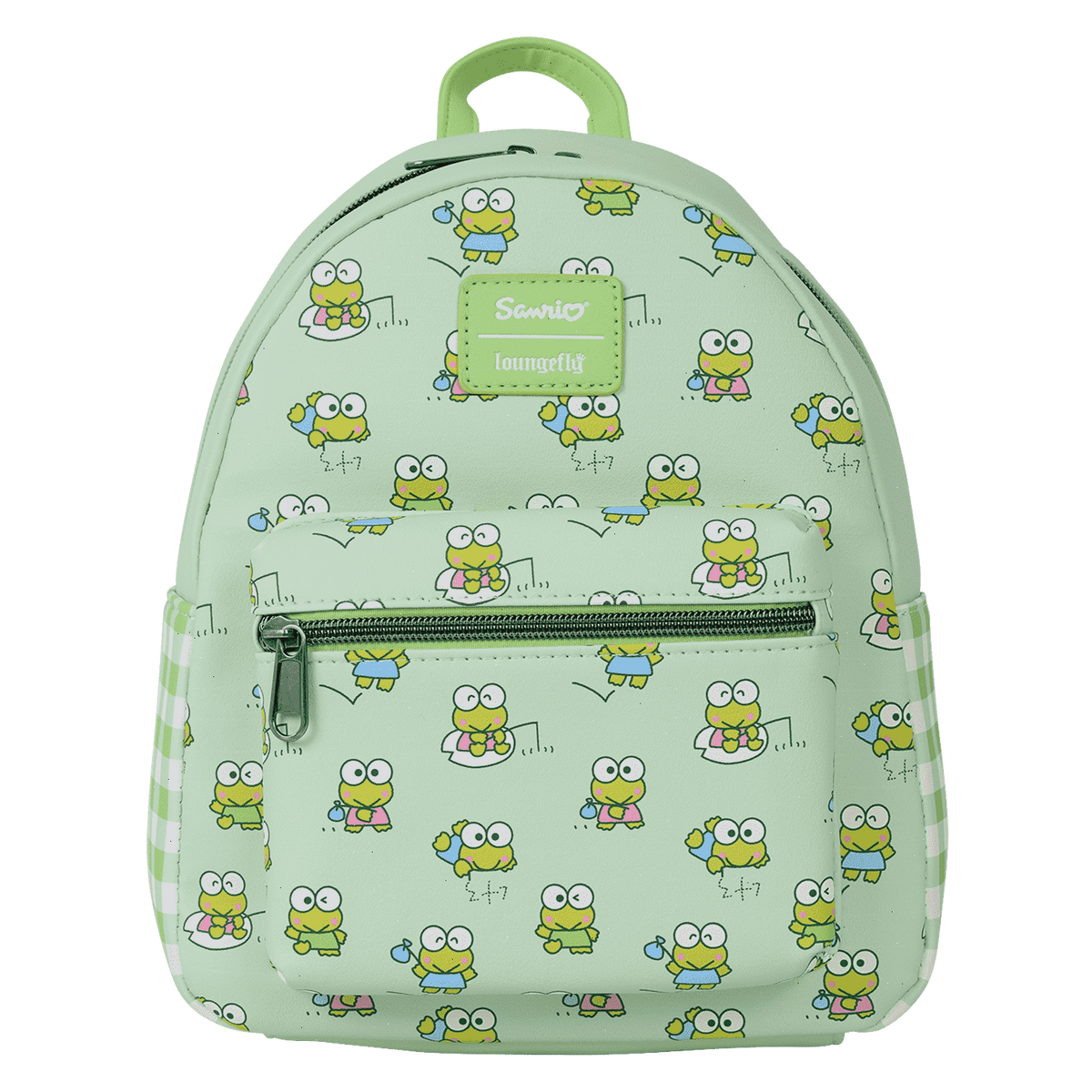 sanrio exclusive keroppi gingham mini backpack