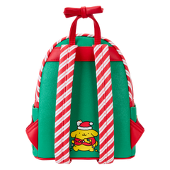 sanrio exclusive pompompurin santa hat light up mini backpack