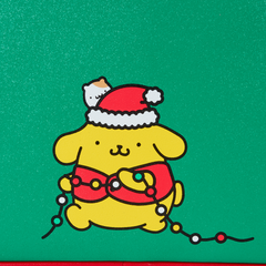 sanrio exclusive pompompurin santa hat light up mini backpack