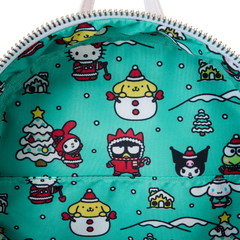 sanrio hello kitty & friends holiday fire place mini backpack
