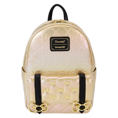 sanrio hello kitty 50th anniversary metallic gold mini backpack