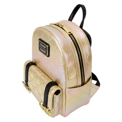 sanrio hello kitty 50th anniversary metallic gold mini backpack