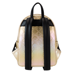 sanrio hello kitty 50th anniversary metallic gold mini backpack