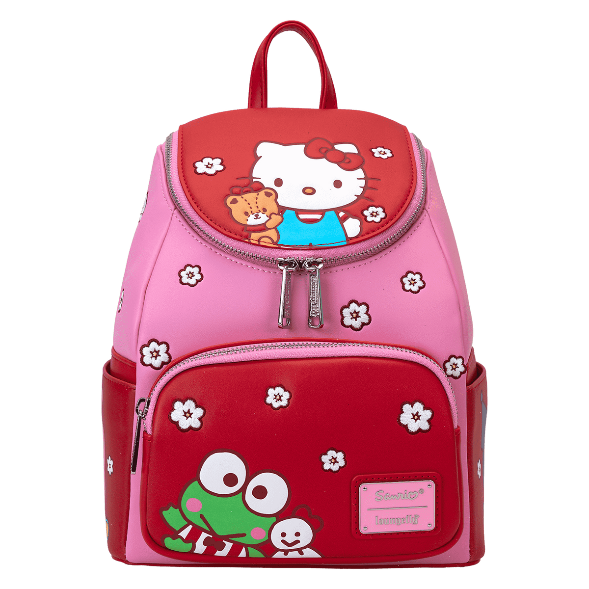 sanrio hello kitty & friends color block mini backpack