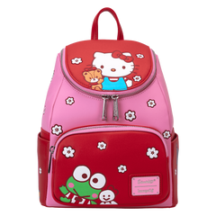 sanrio hello kitty & friends color block mini backpack