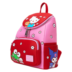 sanrio hello kitty & friends color block mini backpack