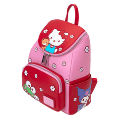 sanrio hello kitty & friends color block mini backpack