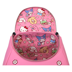 sanrio hello kitty & friends color block mini backpack