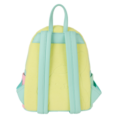 sdcc limited edition hello kitty & friends color block terry cloth mini backpack