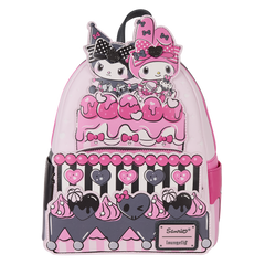 sanrio my melody & kuromi cake mini backpack