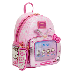 sanrio exclusive hello kitty vintage tv lenticular mini backpack with coin bag