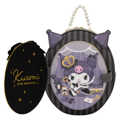sanrio kuromi 20th anniversary cameo mini backpack
