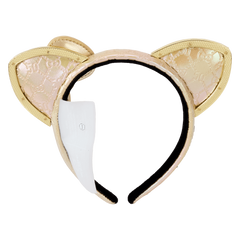 sanrio hello kitty 50th anniversary metallic gold ear headband