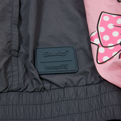 sanrio my melody & kuromi half-zip unisex windbreaker jacket