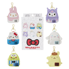 sanrio hello kitty & friends cosplay mystery mini backpack keychain charm