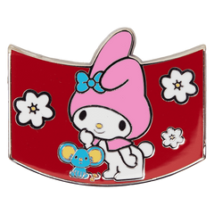 sanrio hello kitty & friends color block mystery box pin