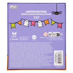 nycc limited edition sanrio kuromi 3" collector box sliding pin