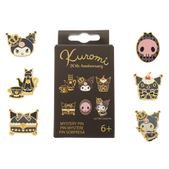 sanrio kuromi 20th anniversary mystery box pin