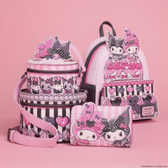 sanrio my melody & kuromi cake mini backpack