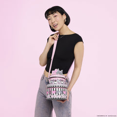 sanrio my melody & kuromi figural cake crossbody bag