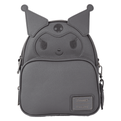 sanrio kuromi monochrome cosplay convertible mini backpack & crossbody bag