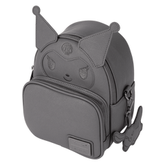 sanrio kuromi monochrome cosplay convertible mini backpack & crossbody bag