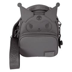 sanrio kuromi monochrome cosplay convertible mini backpack & crossbody bag