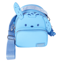 sanrio pochacco monochrome cosplay convertible mini backpack & crossbody bag