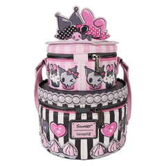 sanrio my melody & kuromi figural cake crossbody bag