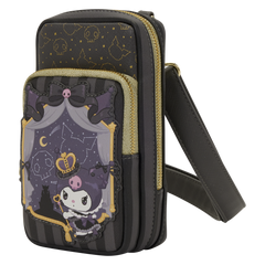 sanrio kuromi 20th anniversary cell phone crossbody bag with coin bag