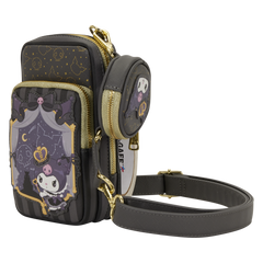 sanrio kuromi 20th anniversary cell phone crossbody bag with coin bag